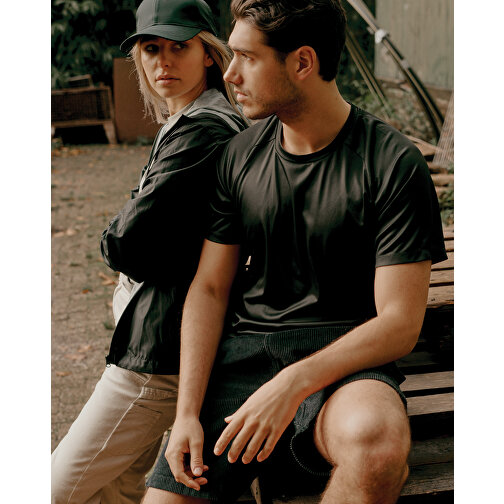 Iqoniq Tikal Sport Quick-Dry T-Shirt Aus Rec. Polyester , schwarz, 100% recyceltes Polyester, XXXL, 80,00cm x 0,50cm (Länge x Höhe), Bild 7