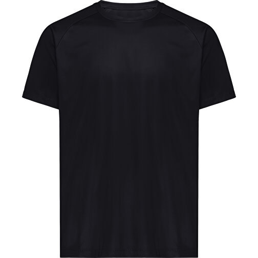 Iqoniq Tikal Sport Quick-Dry T-Shirt Aus Rec. Polyester , schwarz, 100% recyceltes Polyester, XXL, 78,00cm x 0,50cm (Länge x Höhe), Bild 1