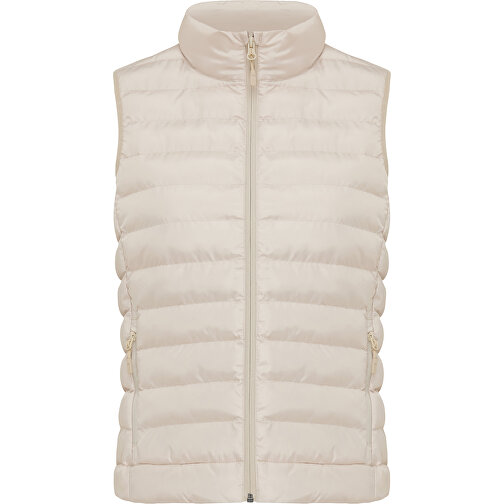 Iqoniq Meru Damen Bodywarmer Aus Recyceltem Polyester , beige, 100% recyceltes Polyester, XXXL, 68,00cm x 0,50cm (Länge x Höhe), Bild 1