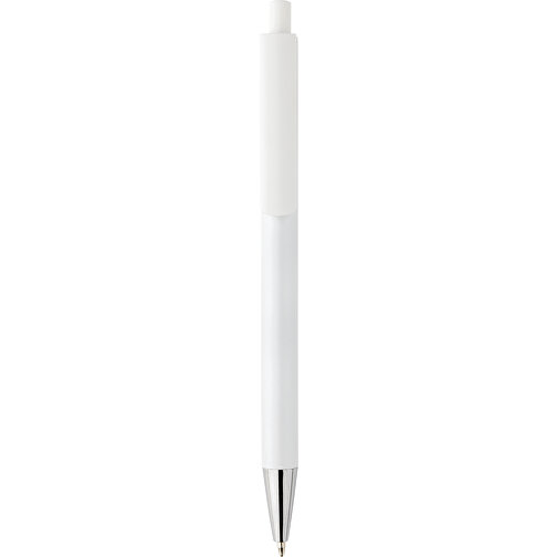 Amisk Stift Aus RCS-zertifiziert Recyceltem Aluminium , weiß, Aluminium - recycelt, 14,10cm (Höhe), Bild 4