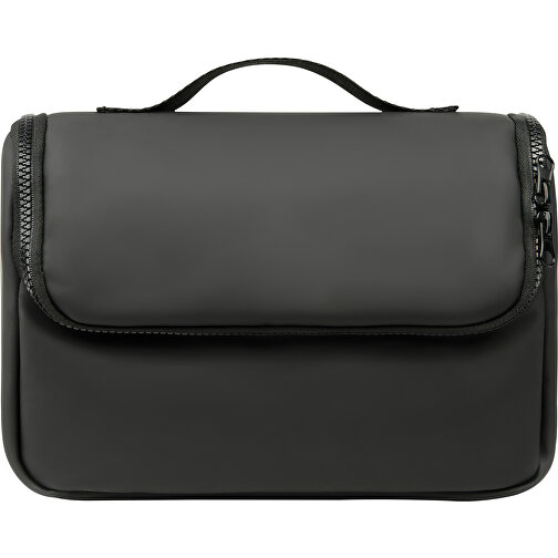 VINGA Baltimore Reise-Kosmetiktasche , schwarz, PU, 26,00cm x 17,00cm (Länge x Höhe), Bild 2