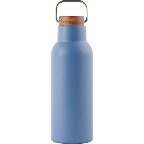 VINGA Ciro RCS Recycelte Vakuumflasche 580ml , blau, Rostfreier Stahl - recycelt, 22,00cm (Höhe), Bild 1