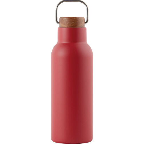 VINGA Ciro RCS Recycelte Vakuumflasche 580ml , rot, Rostfreier Stahl - recycelt, 22,00cm (Höhe), Bild 1