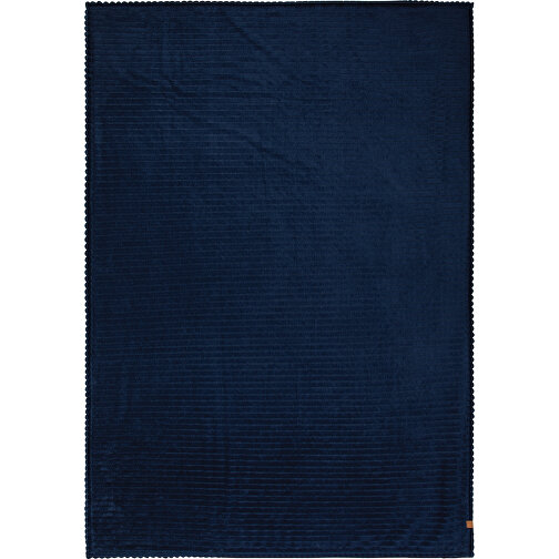 VINGA Branson Decke Aus GRS Recyceltem PET , navy blau, PET - recycelt, 170,00cm x 0,50cm (Länge x Höhe), Bild 4