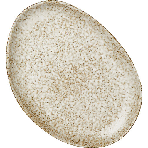 VINGA Nuvem Servierplatte , beige, Steingut, 33,10cm x 3,20cm (Länge x Höhe), Bild 2