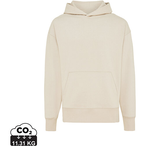 Iqoniq Yoho Relax-Hoodie Aus Recycelter Baumwolle, Natural Raw , natural raw, 50% recycelte und 50% biologische Baumwolle, L, , Bild 1