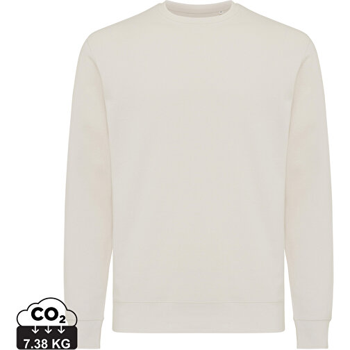 Iqoniq Etosha Lightweight Sweater lavet af genanvendt bomuld, elfenbenshvid, Billede 1