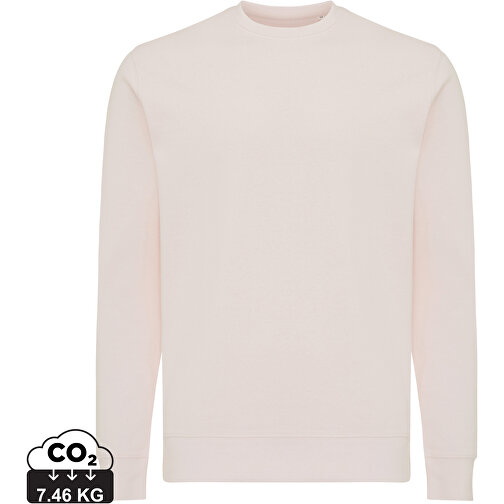 Iqoniq Etosha Lightweight Sweater lavet af genanvendt bomuld, cloud pink, Billede 1