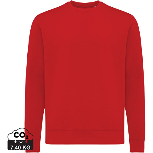 Iqoniq Etosha Lightweight Sweater Aus Recycelter Baumwolle, Rot , rot, 30% recycelte und 70% biologische Baumwolle, XXXL, , Bild 1