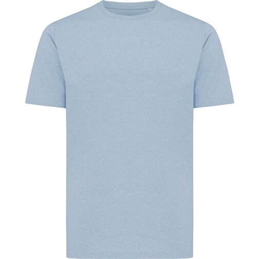 Iqoniq Sierra Lightweight T-Shirt Aus Recycelter Baumwolle, Light Heather Blue , light heather blue, 30% recycelte und 70% biologische Baumwolle, L, , Bild 2