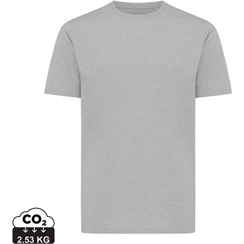 Iqoniq Sierra Lightweight T-Shirt Aus Recycelter Baumwolle, Ungefärbte Helles Anthrazit , ungefärbte helles Anthrazit, 30% recycelte und 70% biologische Baumwolle, XL, , Bild 1