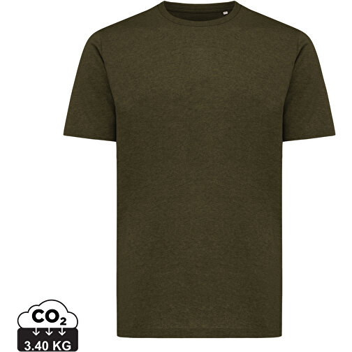 Iqoniq Sierra Lightweight T-Shirt Aus Recycelter Baumwolle, Khaki , khaki, 30% recycelte und 70% biologische Baumwolle, L, , Bild 1