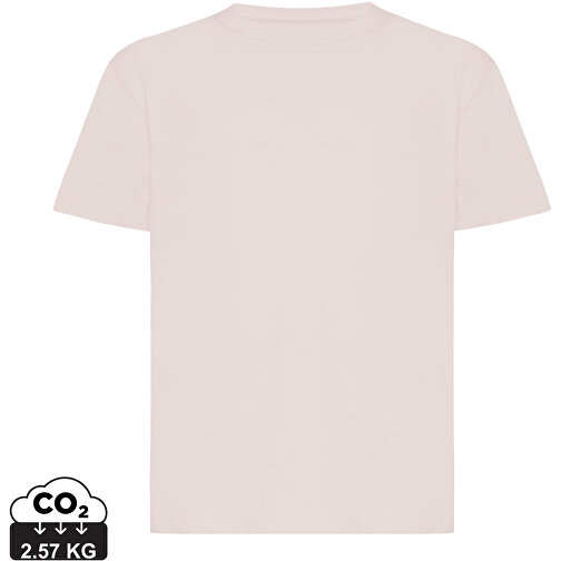 T-shirt Iqoniq Koli Kids in cotone riciclato, rosa nuvola, Immagine 1