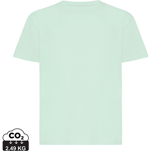 Iqoniq Koli Kids T-Shirt Aus Recycelter Baumwolle, Crushed Mint , crushed mint, 30% recycelte und 70% biologische Baumwolle, 9-10, , Bild 1