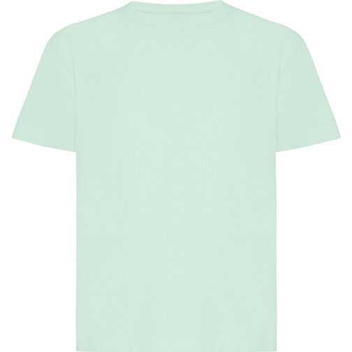 T-shirt per bambini Iqoniq Koli in cotone riciclato, menta tritata, Immagine 2