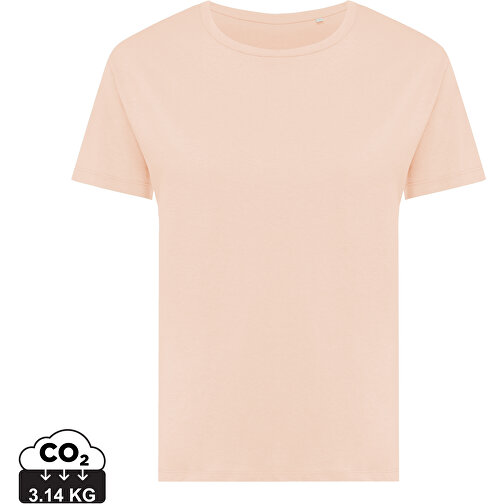 Iqoniq Yala Damen T-Shirt Aus Recycelter Baumwolle, Peach Nectar , peach nectar, 30% recycelte und 70% biologische Baumwolle, XXS, , Bild 1