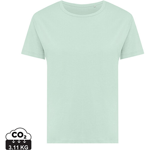 Camiseta de mujer Iqoniq Yala de algodón reciclado, menta triturada, Imagen 1