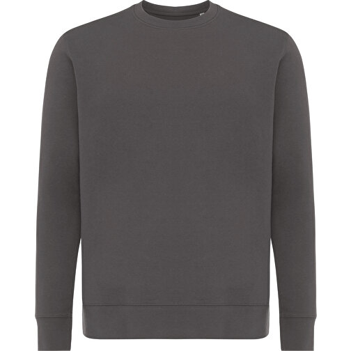 Iqoniq Etosha Lightweight Sweater lavet af genanvendt bomuld, antracit, Billede 2