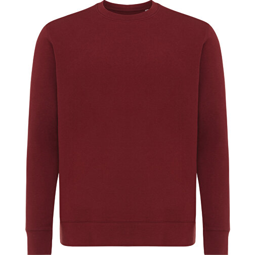 Iqoniq Etosha Lightweight Sweater en coton recyclé, bordeaux, Image 2