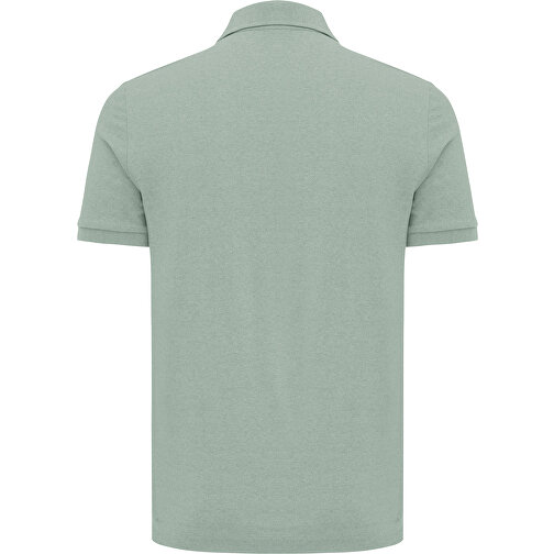 Iqoniq Yosemite piqué polo shirt lavet af genanvendt bomuld, Iceberg green, Billede 3