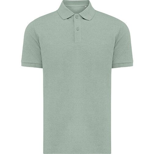 Iqoniq Yosemite Piqué-Poloshirt Aus Recycelter Baumwolle, Iceberg Green , Iceberg green, 50% recycelte und 50% biologische Baumwolle, 4XL, , Bild 2