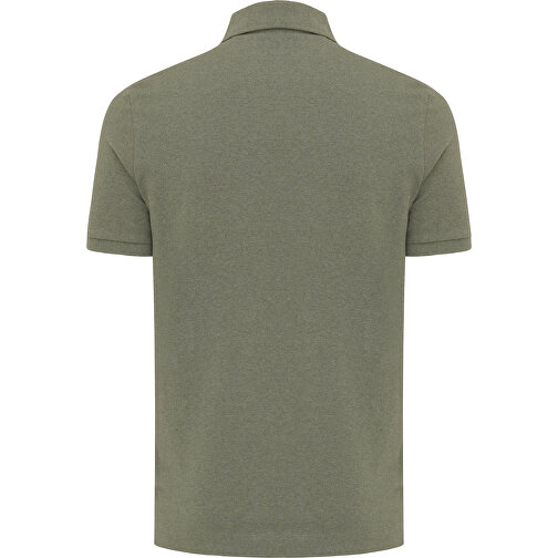 Iqoniq Yosemite Piqué-Poloshirt Aus Recycelter Baumwolle, Heather Green , heather green, 50% recycelte und 50% biologische Baumwolle, XL, , Bild 3