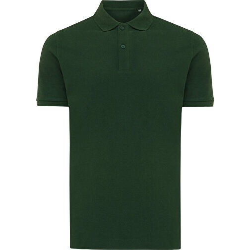 Iqoniq Yosemite Piqué-Poloshirt Aus Recycelter Baumwolle, Forest Green , forest green, 50% recycelte und 50% biologische Baumwolle, M, , Bild 2