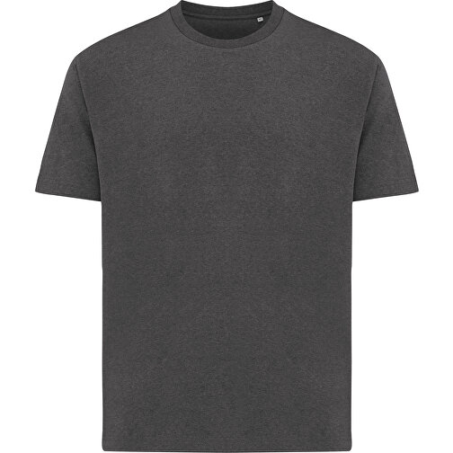 Iqoniq Teide T-Shirt Aus Recycelter Baumwolle, Ungefärbtes Anthrazit , ungefärbtes Anthrazit, 50% recycelte und 50% biologische Baumwolle, XXXL, , Bild 2