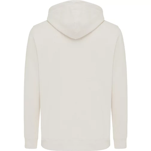 Felpa con cappuccio leggera Iqoniq Rila in cotone riciclato, bianco avorio, Immagine 3