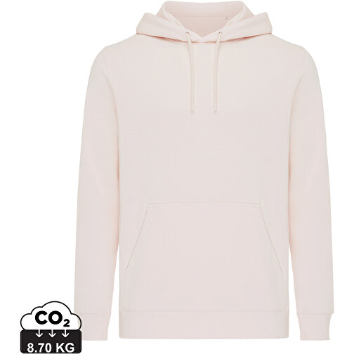 Iqoniq Rila Lightweight Hoodie Aus Recycelter Baumwolle, Cloud Pink , cloud pink, 30% recycelte und 70% biologische Baumwolle, XL, , Bild 1