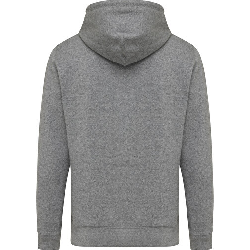 Iqoniq Rila Lightweight Hoodie Aus Recycelter Baumwolle, Ungefärbte Helles Anthrazit , ungefärbte helles Anthrazit, 30% recycelte und 70% biologische Baumwolle, S, , Bild 3