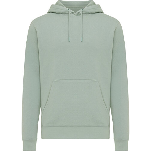 Iqoniq Rila Lightweight Hoodie Aus Recycelter Baumwolle, Iceberg Green , Iceberg green, 30% recycelte und 70% biologische Baumwolle, XS, , Bild 2