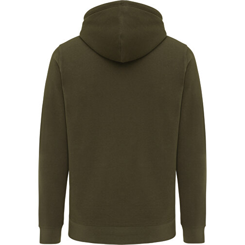 Iqoniq Rila Lightweight Hoodie Aus Recycelter Baumwolle, Khaki , khaki, 30% recycelte und 70% biologische Baumwolle, L, , Bild 3