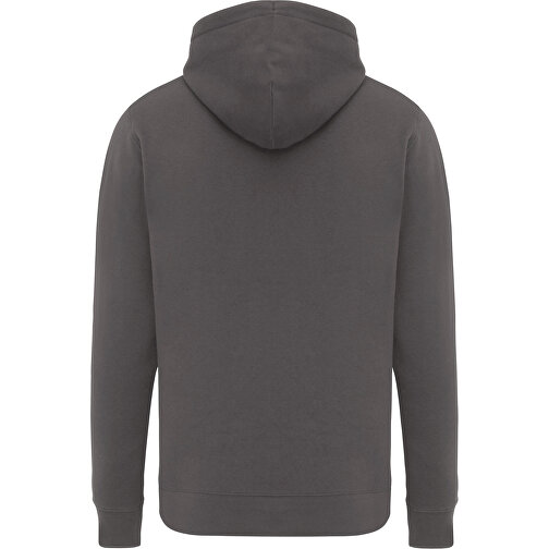 Iqoniq Rila Lightweight Hoodie Aus Recycelter Baumwolle, Anthrazit , anthrazit, 30% recycelte und 70% biologische Baumwolle, XS, , Bild 3