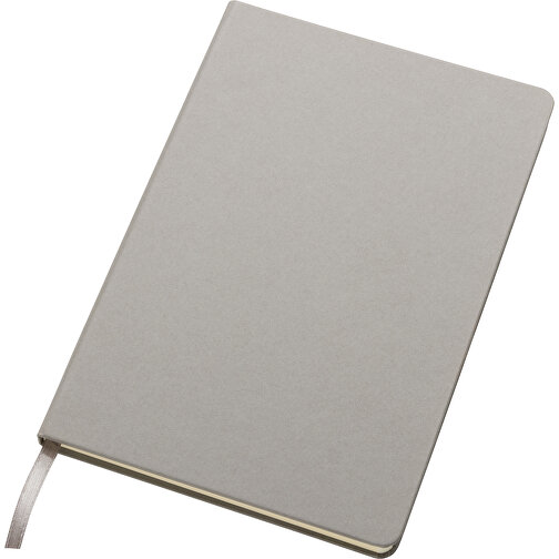 Cuaderno A5 de tapa dura, gris, Imagen 2