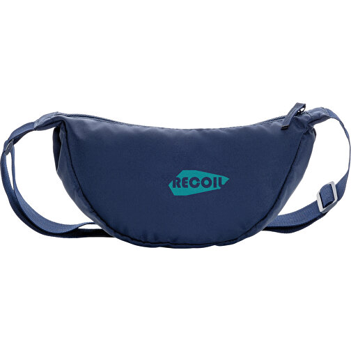 Crescent AWARET RPET Half-Moon Sling Bag, marineblå, Billede 5