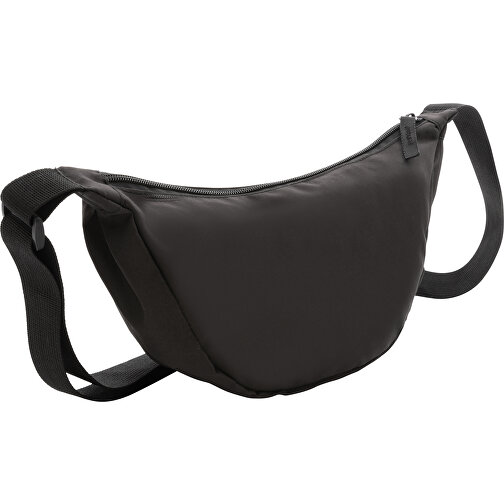 Crescent AWARET RPET Half-Moon Sling Bag, svart, Bild 1