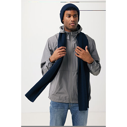 Impact AWARET Sciarpa in maglia Polylana® 180x25 cm, blu navy, Immagine 7