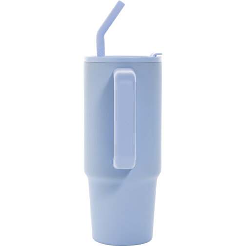 Embrace Deluxe Becher Aus RCS Recyceltem Edelstahl 900ml, Hellblau , hellblau, Rostfreier Stahl - recycelt,PP, 14,70cm x 23,50cm (Länge x Höhe), Bild 5