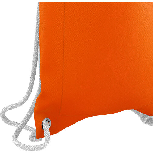 Premium Sportbeutel ColourPrime , orange / weiss, Sublimation-fabric 200g - Polyester (PU), 33,00cm x 45,00cm (Höhe x Breite), Bild 5