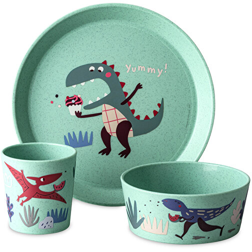 CONNECT REX Petite assiette + bol + gobelet, Image 1