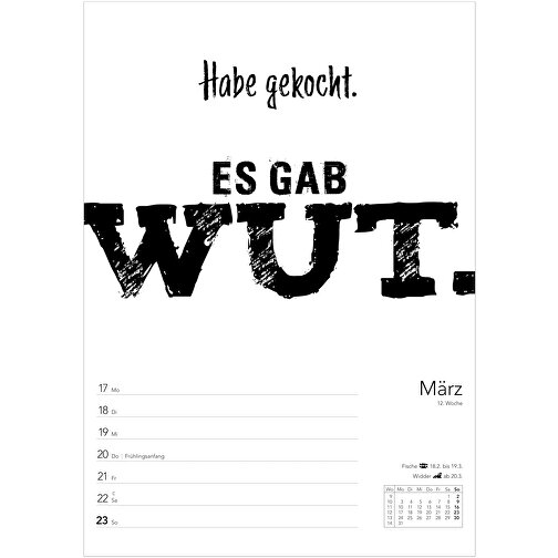 Typo-Sprüche-Kalender , Papier, 25,00cm x 35,50cm (Länge x Breite), Bild 13