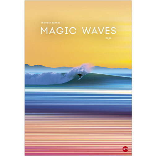 Magic Waves , Papier, 37,00cm x 53,50cm (Länge x Breite), Bild 1