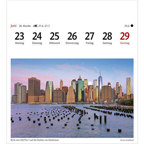 New York Sehnsuchtskalender , Papier, 15,40cm x 16,50cm (Länge x Breite), Bild 8