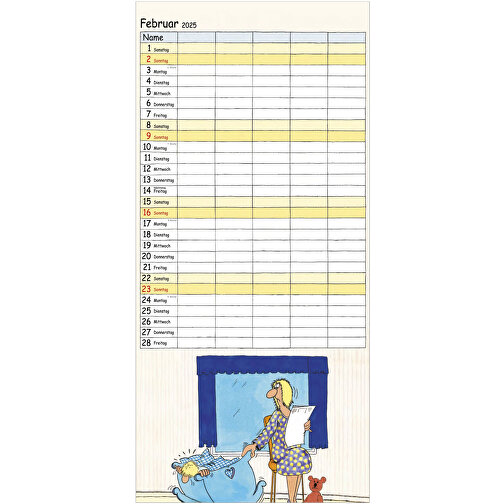 Uli Stein Familienplaner , Papier, 21,00cm x 45,00cm (Länge x Breite), Bild 3