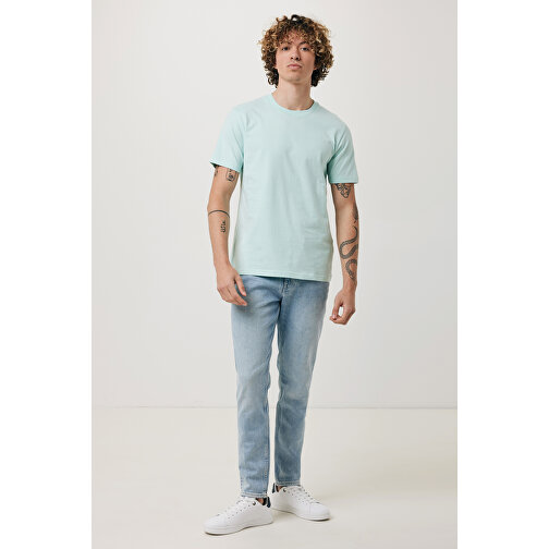 Iqoniq Brett T-Shirt Aus Recycelter Baumwolle, Crushed Mint , crushed mint, 30% recycelte und 70% biologische Baumwolle, XXS, 61,00cm x 1,00cm x 44,00cm (Länge x Höhe x Breite), Bild 5