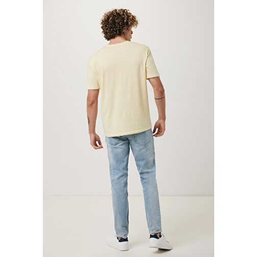 Iqoniq Brett T-Shirt Aus Recycelter Baumwolle, Cream Yellow , cream yellow, 30% recycelte und 70% biologische Baumwolle, XXXL, 79,00cm x 0,50cm x 64,00cm (Länge x Höhe x Breite), Bild 7