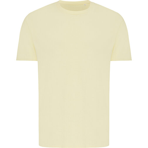 Iqoniq Brett T-Shirt Aus Recycelter Baumwolle, Cream Yellow , cream yellow, 30% recycelte und 70% biologische Baumwolle, XXS, 61,00cm x 1,00cm x 44,00cm (Länge x Höhe x Breite), Bild 1