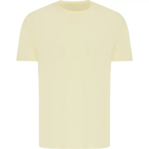 Iqoniq Brett T-shirt en coton recyclé, cream yellow, Image 1