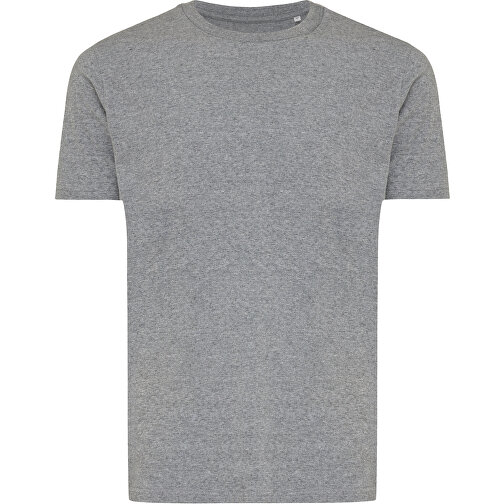 Iqoniq Brett T-Shirt Aus Recycelter Baumwolle, Ungefärbte Helles Anthrazit , ungefärbte helles Anthrazit, 30% recycelte und 70% biologische Baumwolle, XS, 67,00cm x 0,50cm x 46,00cm (Länge x Höhe x Breite), Bild 1